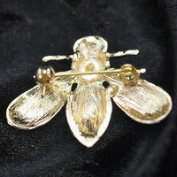 Bumble Bee, white wings/crystal    NEW ARRIVAL