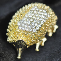 Hedgehog, Gold & Diamante
