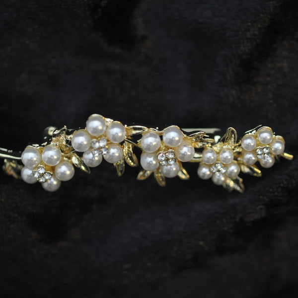 Flower Chain, Pearl & Diamante