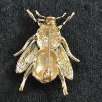 Bumble Bee, Aquamarine enamel