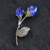 Flower, Deep Blue Crystal A03/11-1