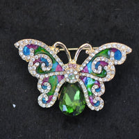 Butterfly, Green crystal body