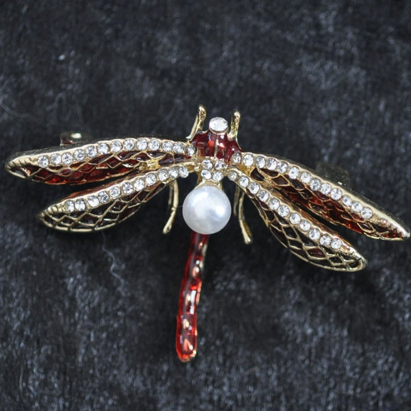 Dragonfly, red pearl