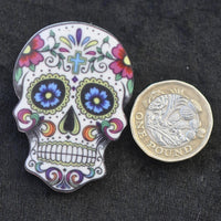 Skull, day of the dead, cross