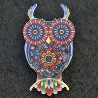 Owl, acrylic