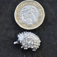 Hedgehog, silver miniature