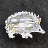 Hedgehog, silver miniature