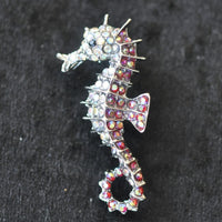 Seahorse, crystal