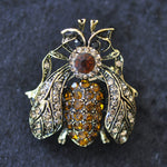 Bumble Bee, Gold & diamante